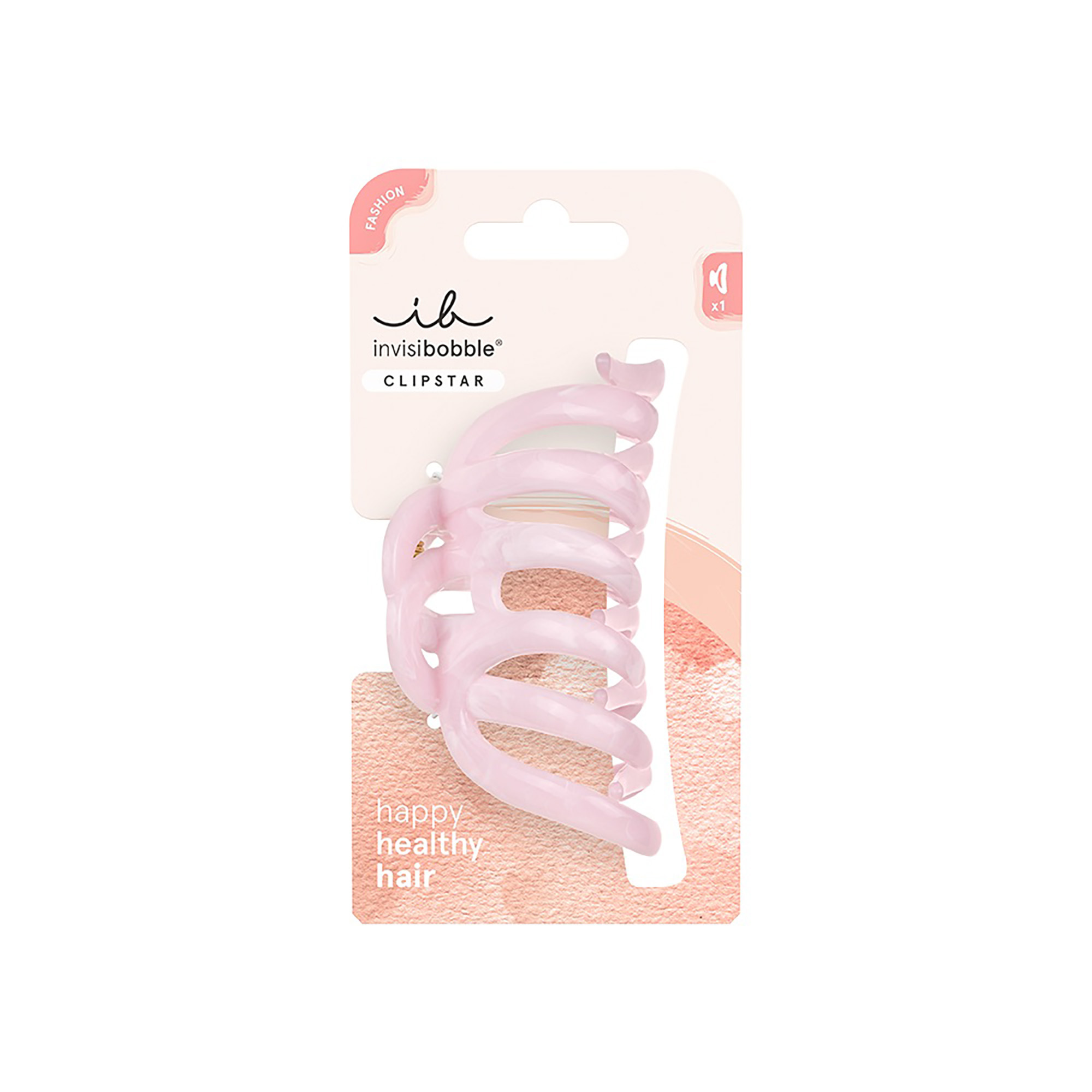 Invisibobble Skřipec do vlasů Clipstar Rose Glimmer L