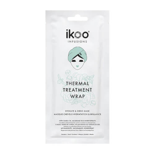 Ikoo Maska pro hydrataci a lesk suchých a kudrnatých vlasů Hydrate & Shine (Thermal Treatment Wrap) 35 g