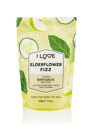 I Love Koupelová sůl Elderflower Fizz (Bath Salts) 500 g
