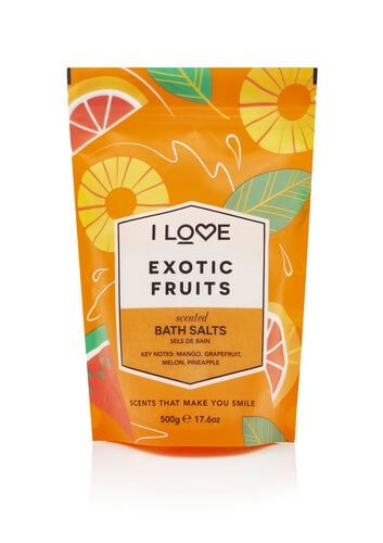 I Love Koupelová sůl Exotic Fruit (Bath Salts) 500 g