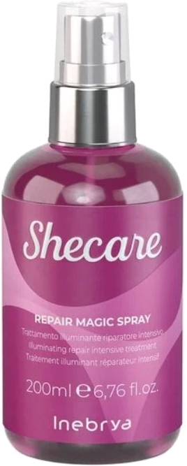 Inebrya Intenzivní kúra pro rozzáření a regeneraci vlasů Shecare (Repair Magic Spray) 200 ml