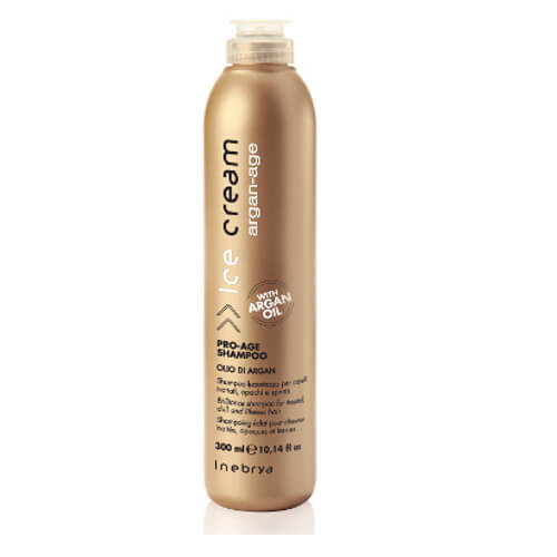 Inebrya Ochranný antioxidační šampon Ice Cream Argan-Age (Pro-Age Shampoo) 300 ml