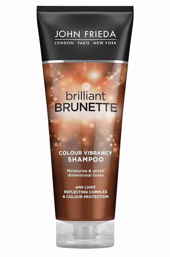 John Frieda Hydratační šampon na barvené vlasy Brilliant Brunette Colour Protecting (Moisturising Shampoo) 250 ml