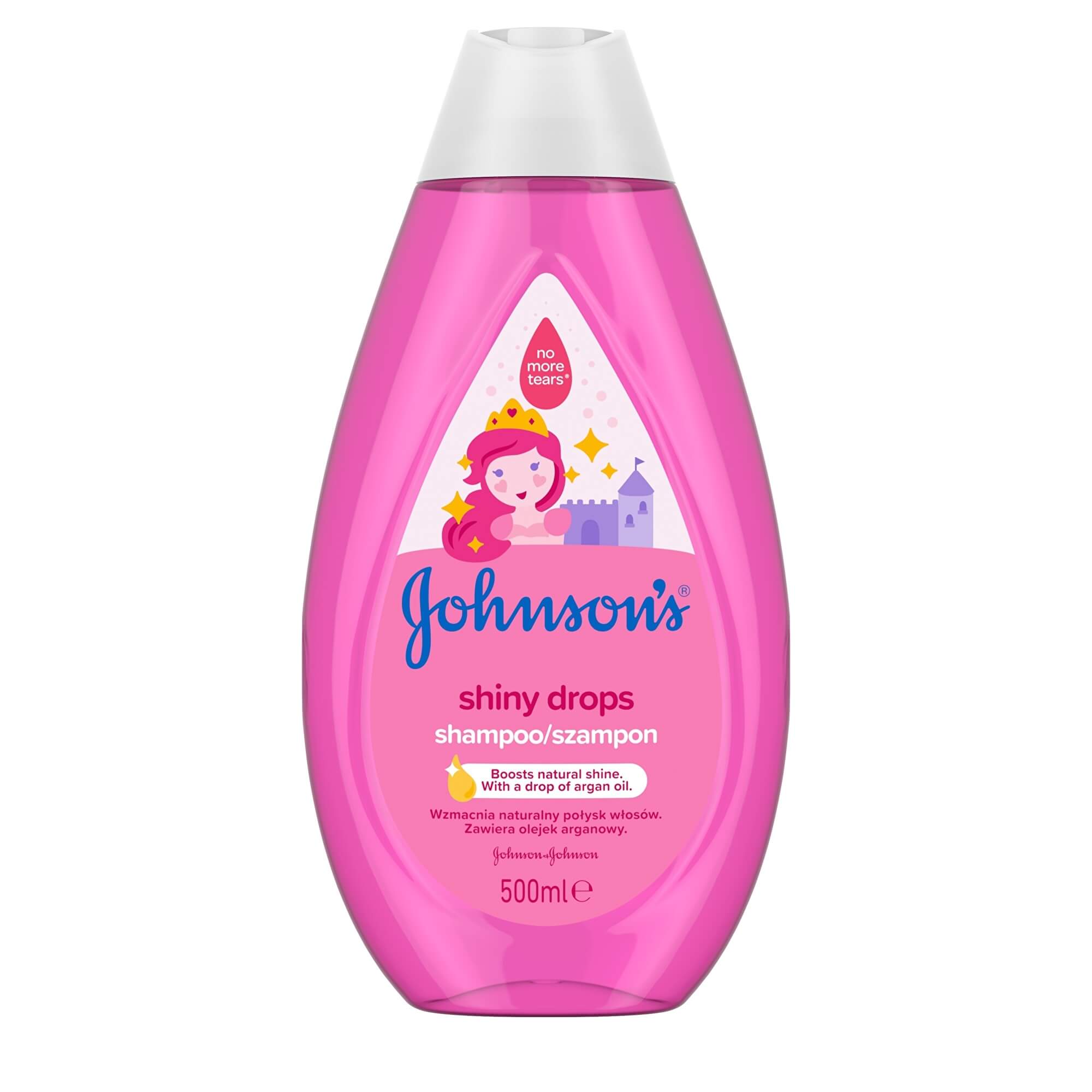 Johnson´s Jemný šampon pro děti Shiny Drops (Shampoo) 500 ml