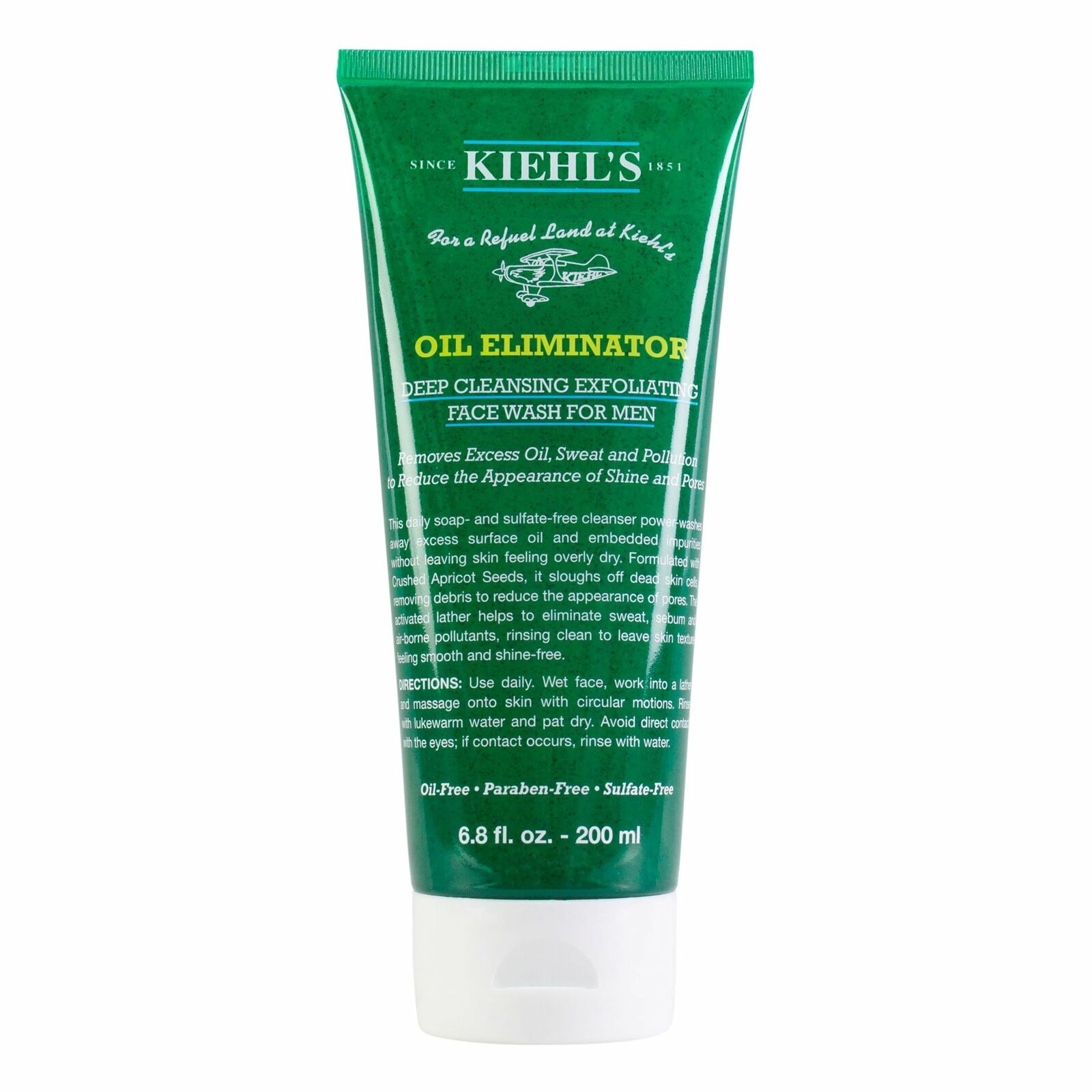 Kiehl´s Exfoliační mycí gel pro mastnou pleť Oil Eliminator (Deep Cleansing Exfoliating Face Wash) 200 ml