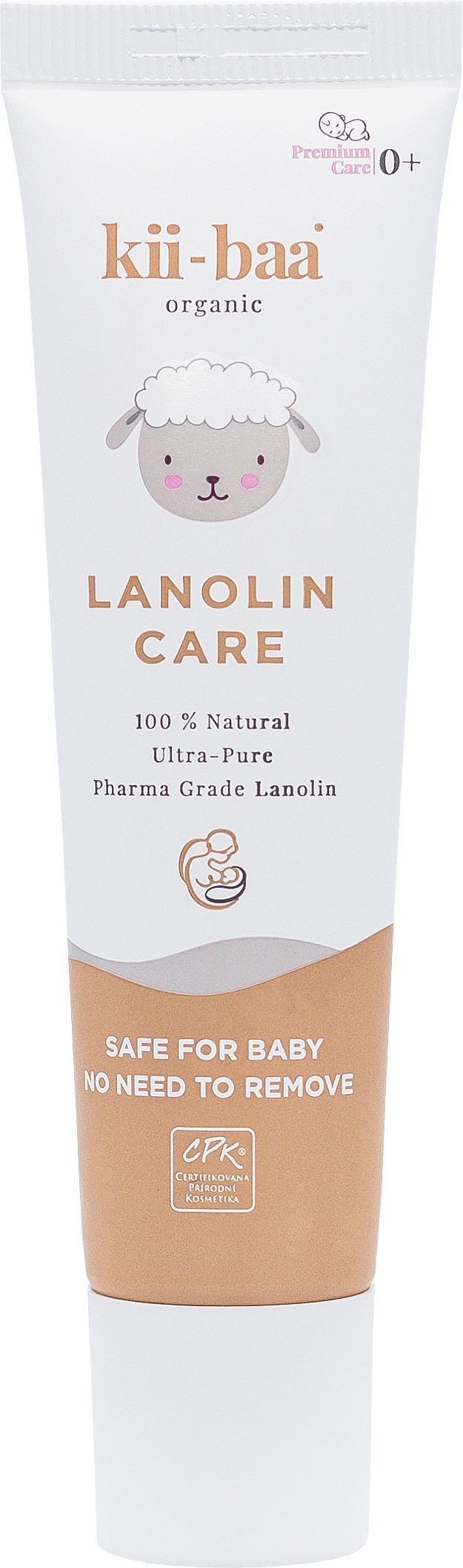 kii-baa organic Lanolinová mast (Lanolin Care) 30 g