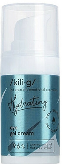 Kilig Intenzivně hydratační oční gelový krém Hydrating (Eye Gel Cream) 15 ml