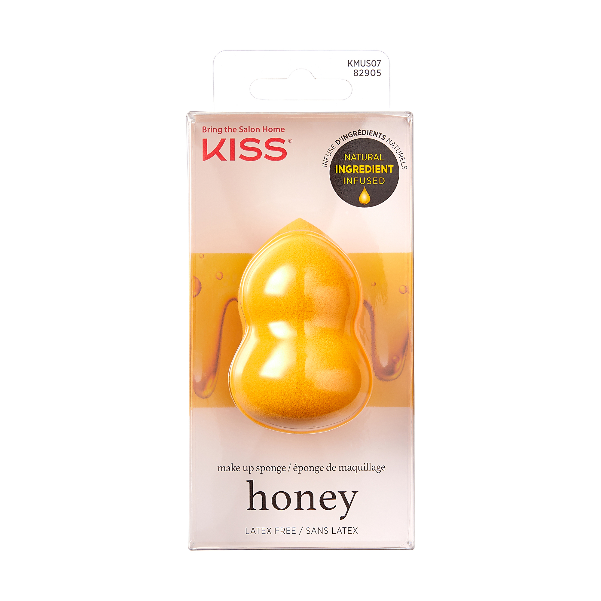 KISS Hubka na make-up Honey (Infused Make-up Sponge)