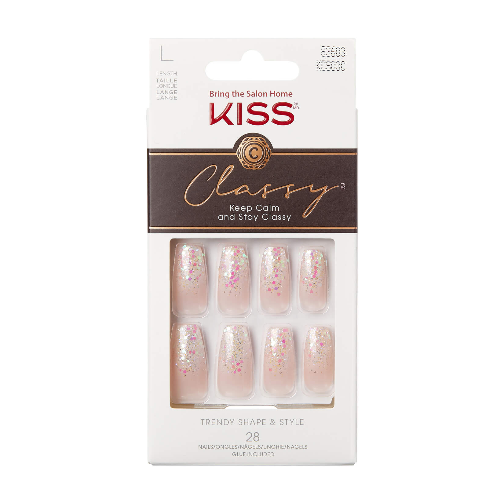 KISS Classy Nails- Scrunchie