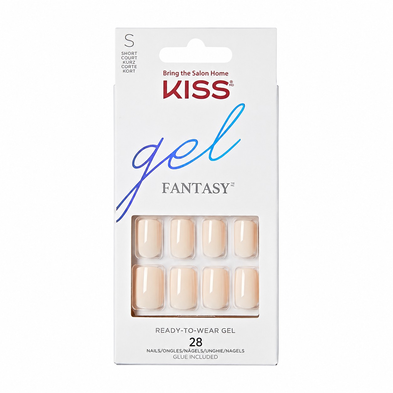 KISS Nalepovací nehty Gel Fantasy Nails 28 ks