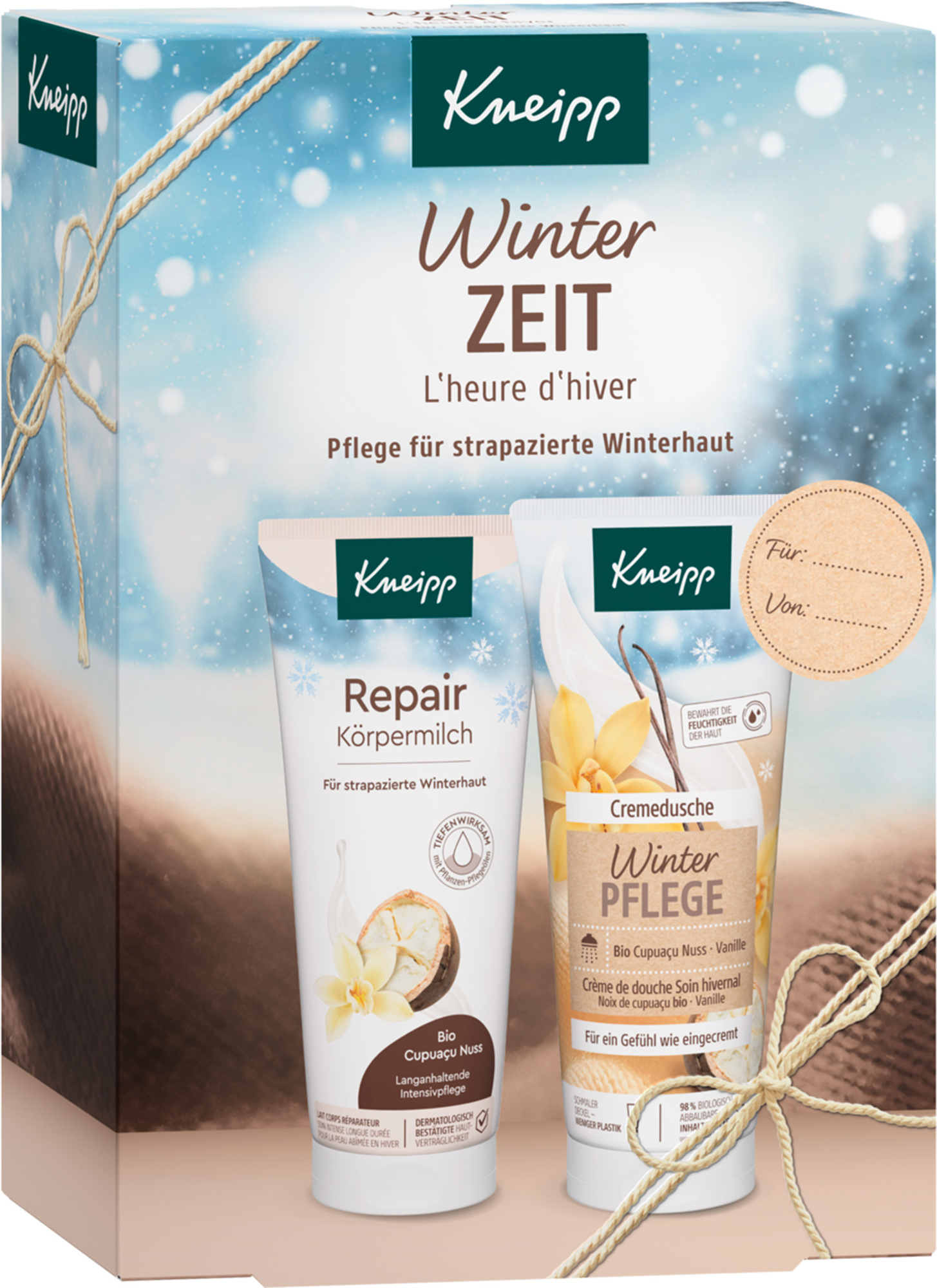Kneipp Darčeková sada telovej starostlivosti Zimný čas