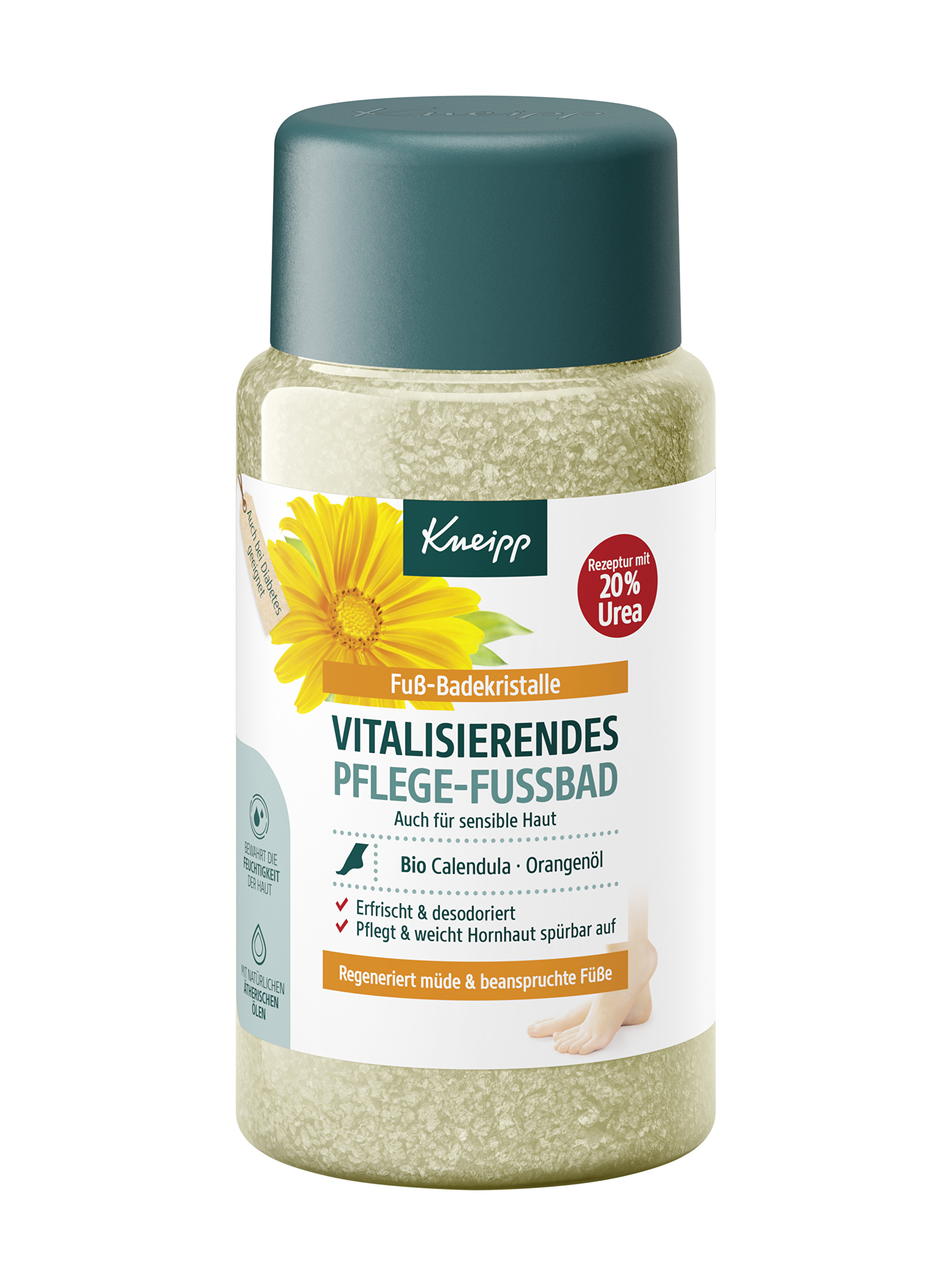 Kneipp Pečující sůl na chodidla 600 g