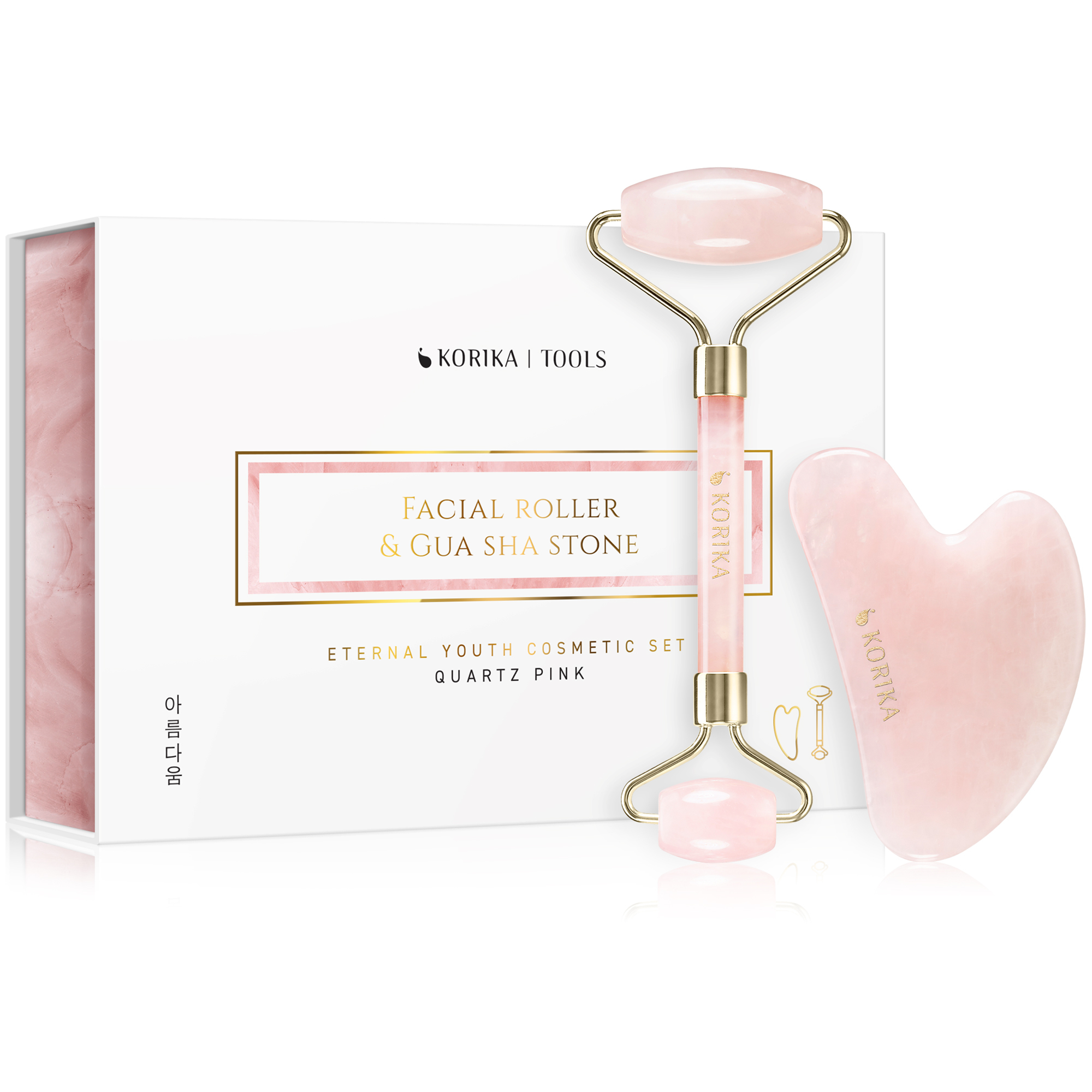 KORIKA Darčeková sada valček a Gua Sha Eternal Youth