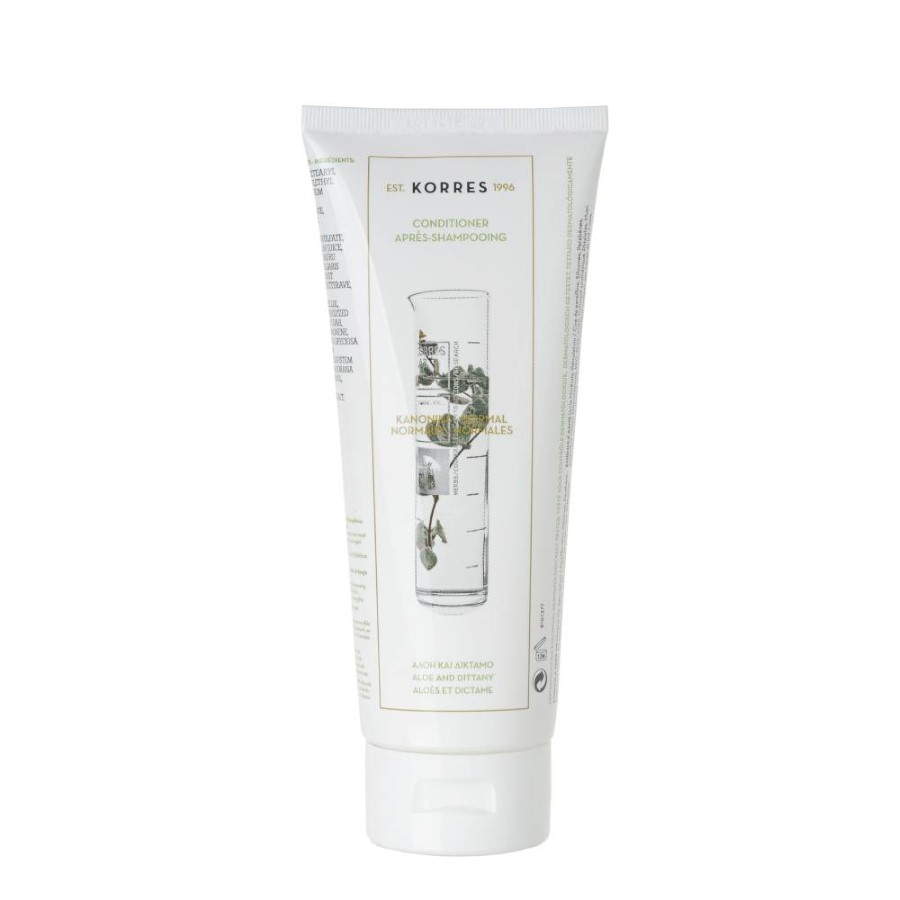 Korres Kondicionér pro normální vlasy Aloe & Dittany (Conditioner) 200 ml