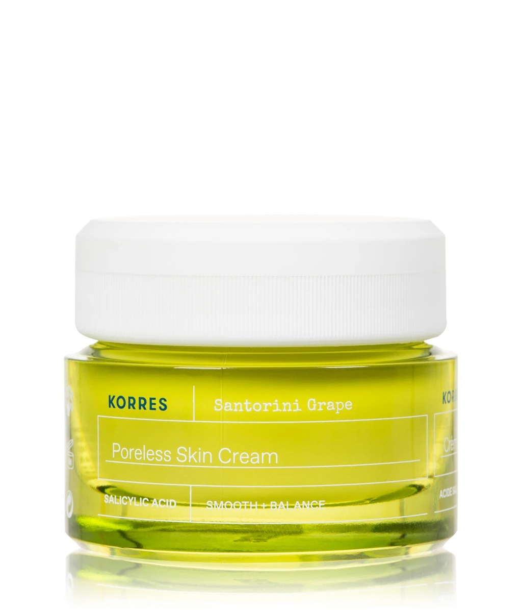 Korres Pleťový krém na redukciu rozšírených pórov Santorini Grape (Poreless Skin Cream) 40 ml