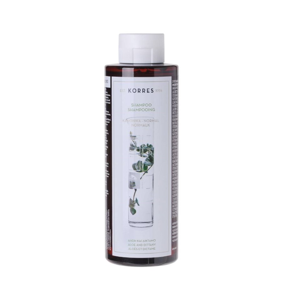 Korres Šampon pro normální vlasy Aloe & Dittany (Shampoo) 250 ml