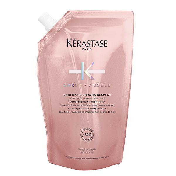 Kérastase Šampón Bain Riche Chroma Respect Shampoo Refill 500 ml - náplň