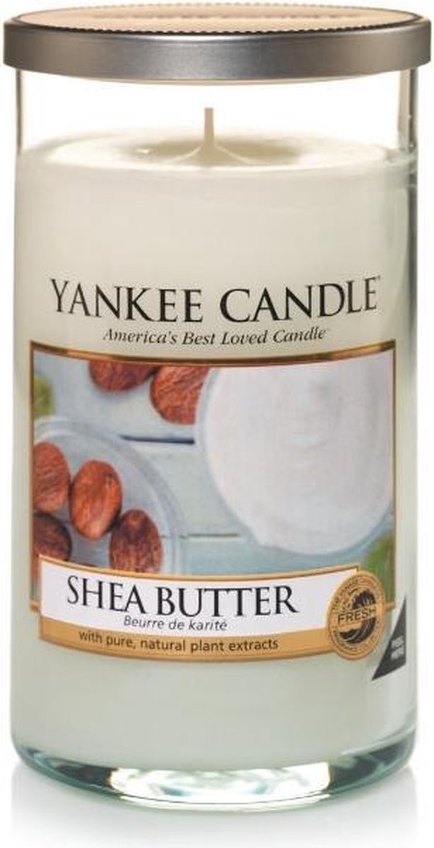 Levně Yankee Candle Aromatická svíčka střední Bambucké máslo 340 g