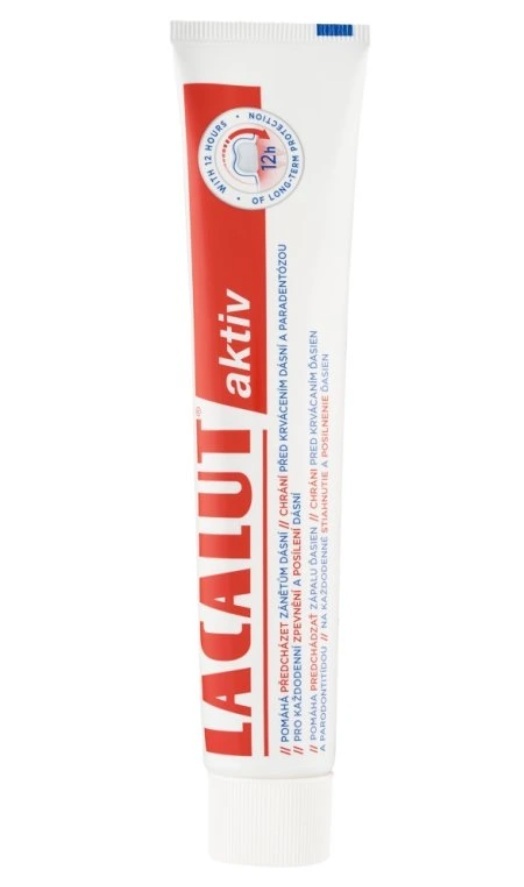 Lacalut Zubní pasta Aktiv Toothpaste 75 ml