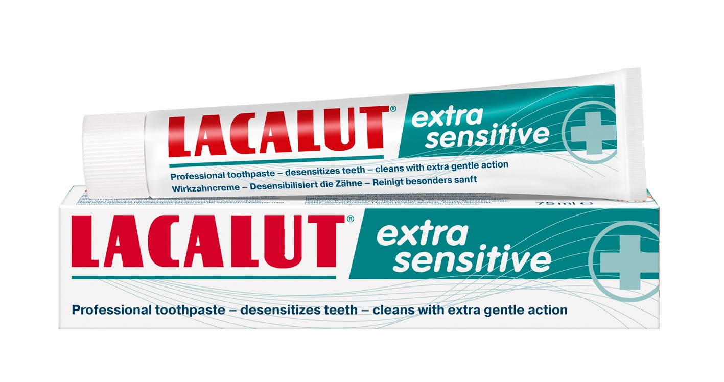 Lacalut Zubní pasta Extra Sensitive Toothpaste 75 ml