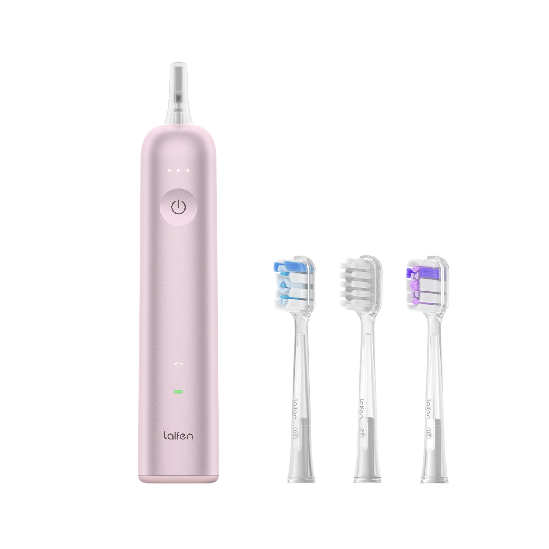 Laifen Elektrický kartáček LFTB01-A Aluminium Pink