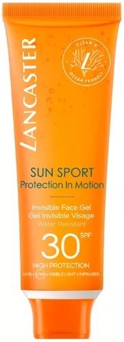 Lancaster Ochranný gel na obličej Sun Sport (Invisible Face Gel) 50 ml