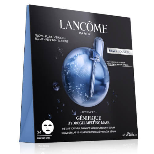 Lancome Hydrogélová pleťová maska Génifique Advanced (Hydrogel Melting Mask) 4 x 28 g + 2 mesiace na vrátenie tovaru