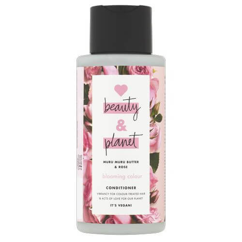 Love Beauty and Planet Kondicionér pro barvené vlasy s růžovým olejem a máslem muru muru (Blooming Colour Conditioner) 400 ml