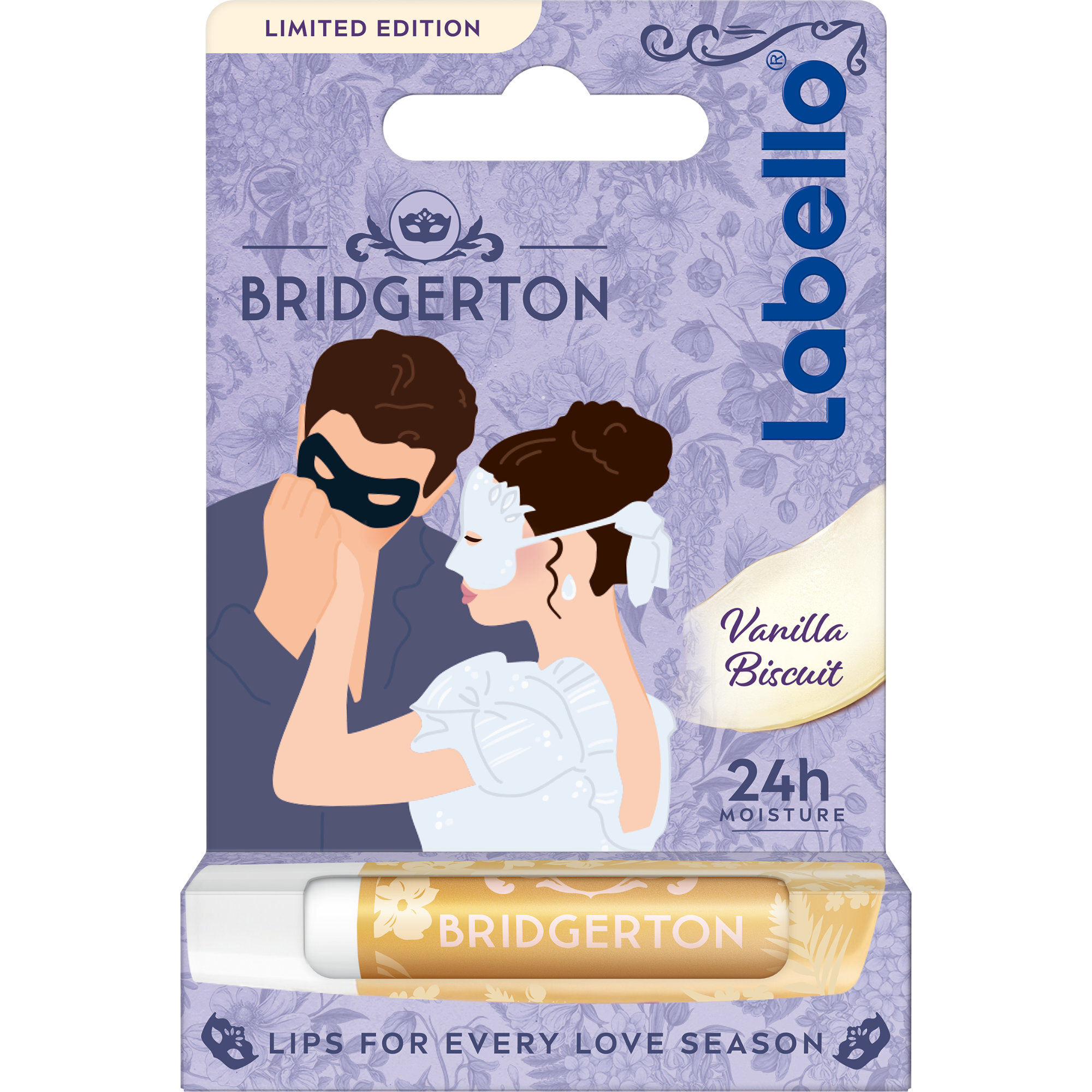 Labello Balzám na rty Bridgerton Vanilla Biscuit Lip Balm 4,8 g