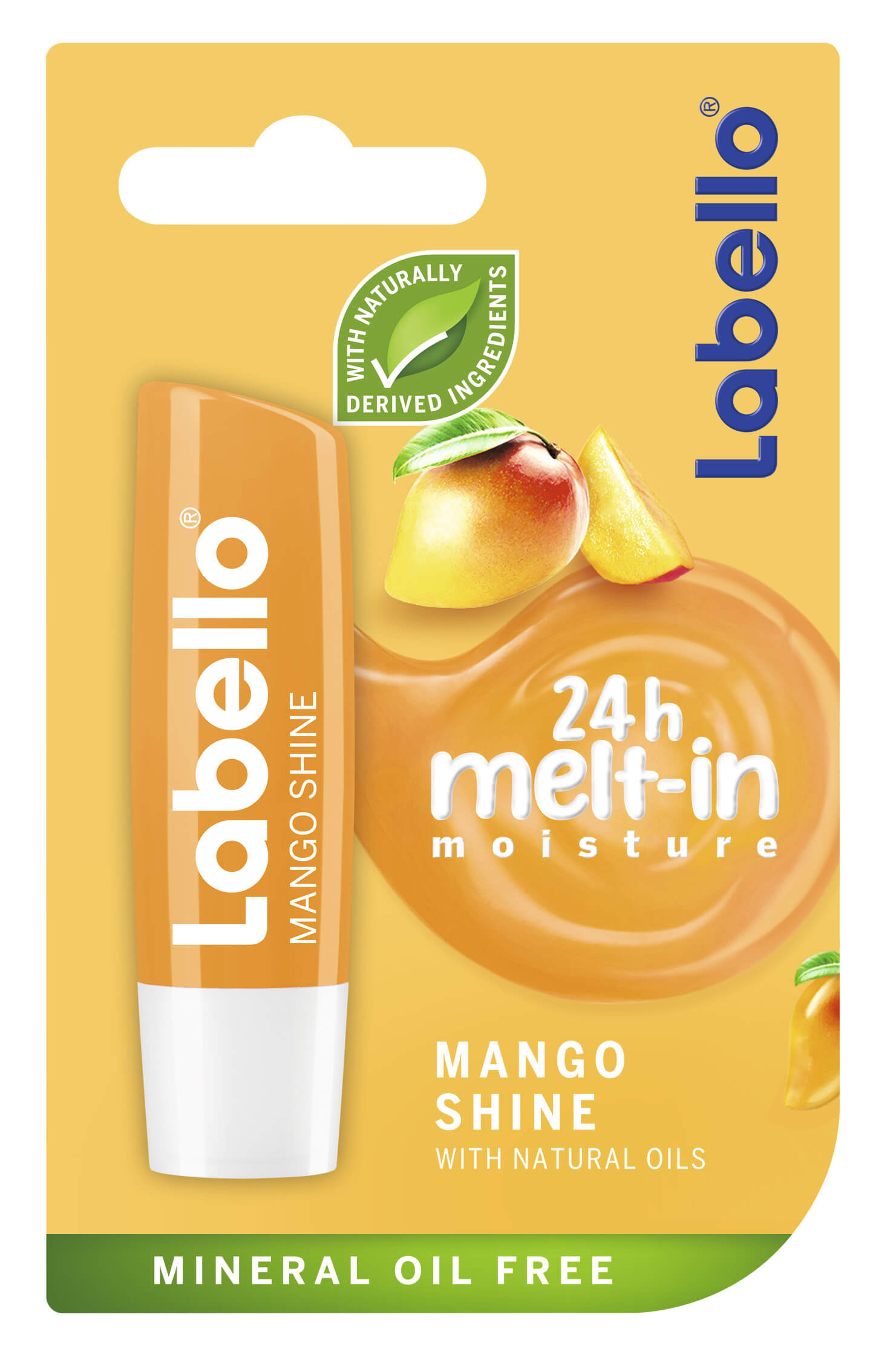 Labello Balzám na rty Mango Shine Caring Lip Balm 5,5 ml