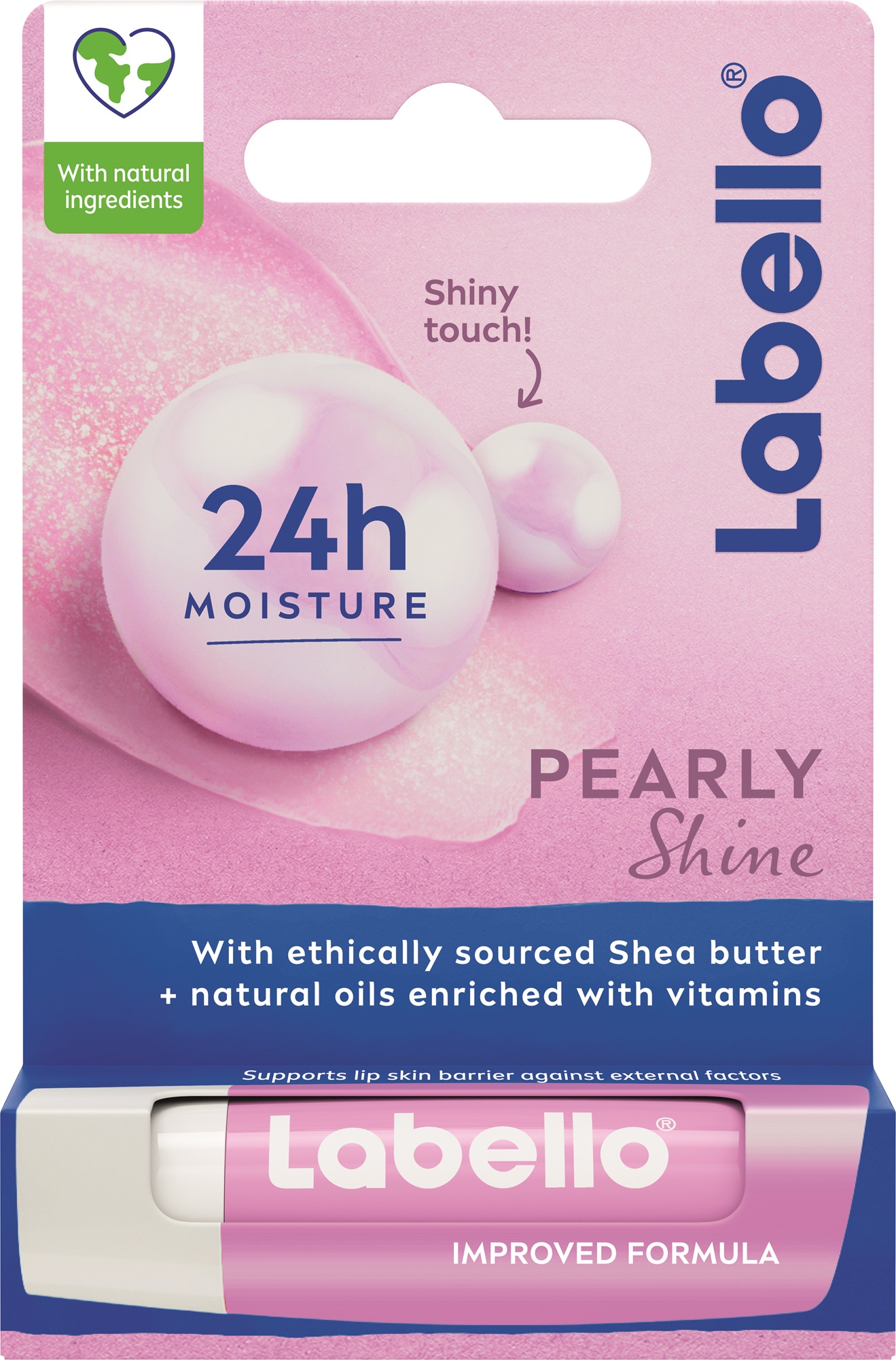 Labello Pearly Shine balzam na pery LSF 10 4.8 g