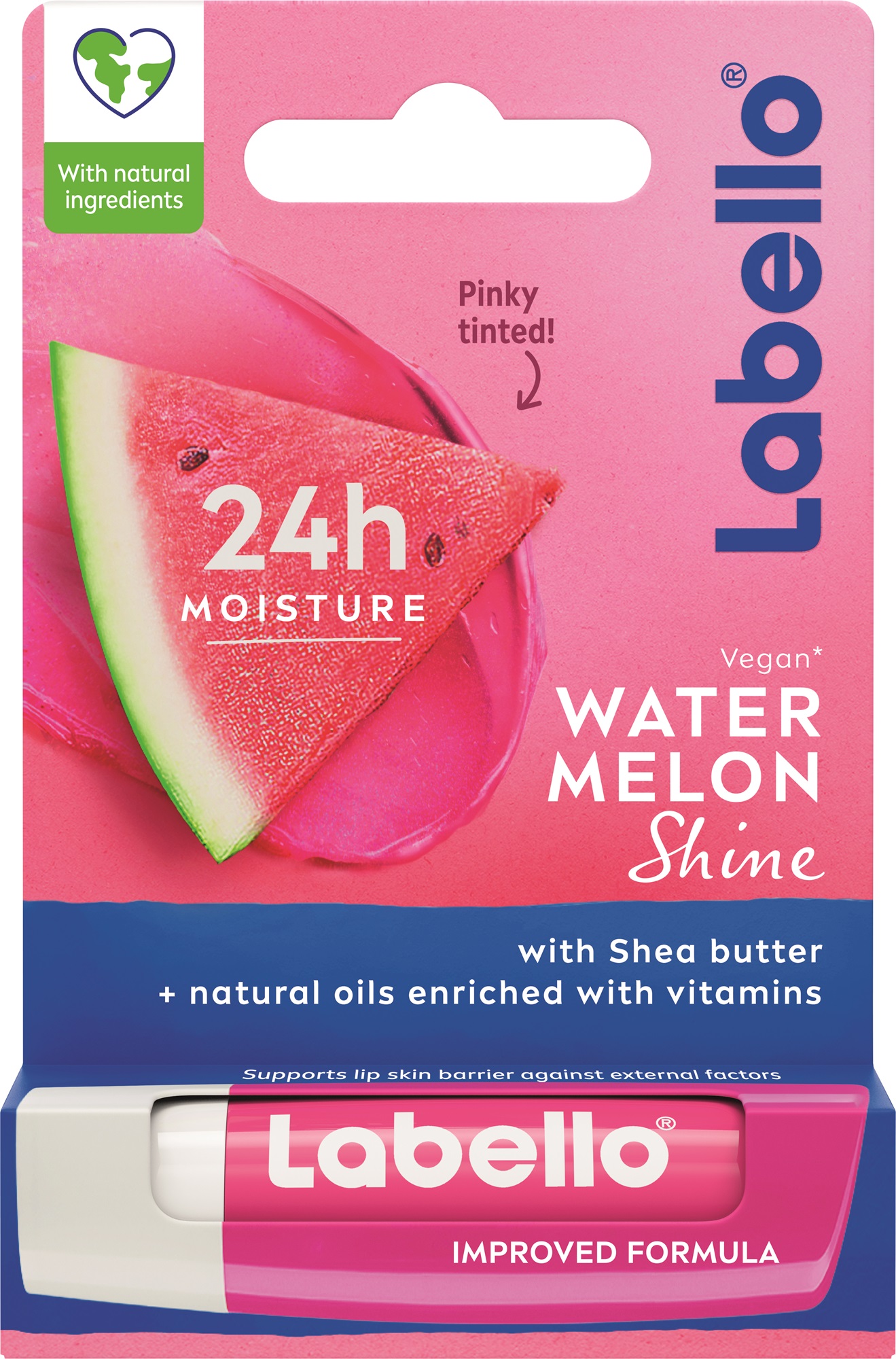 Labello Tónovací balzám na rty Fruity Shine Watermelon 4,8 g