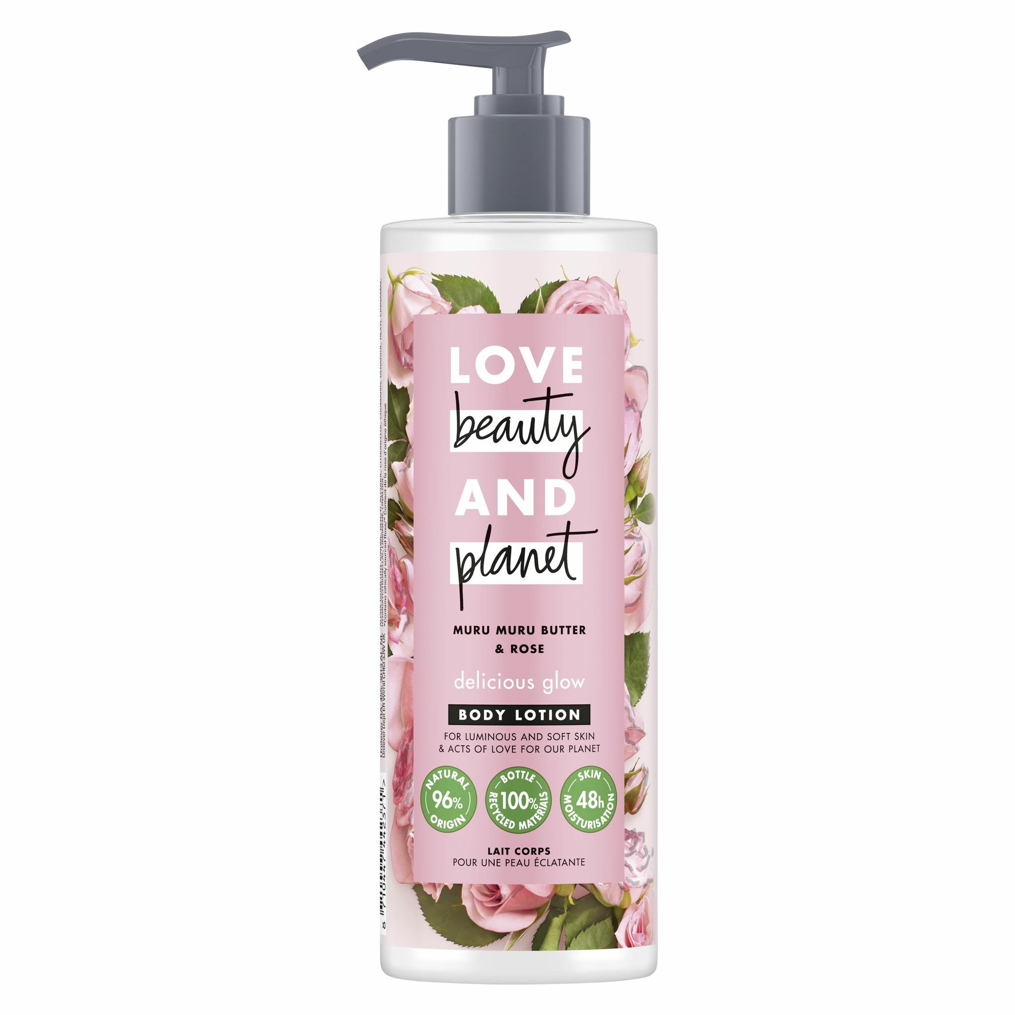 Zobrazit detail výrobku Love Beauty and Planet Tělové mléko s růžovým olejem a máslem muru muru (Body Lotion) 400 ml