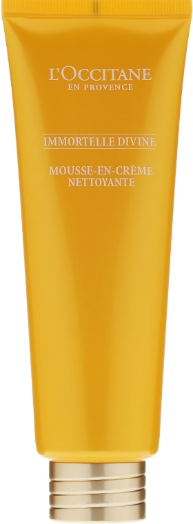 LOccitane En Provence Tisztító hab krém Immortelle Divine (Foaming Cleansing Cream) 125 ml