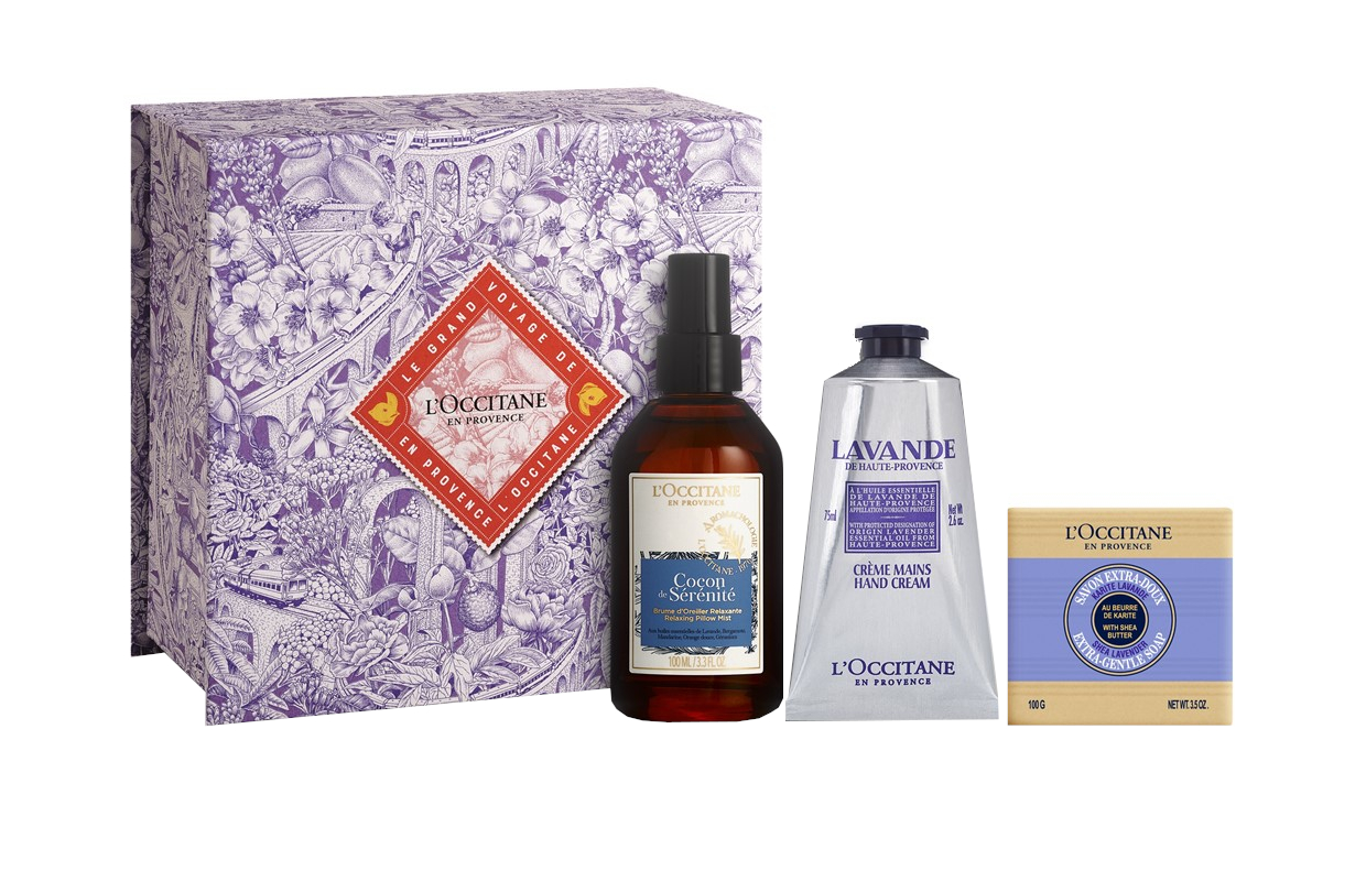 L'Occitane en Provence Dárková sada Cocooning Moment Relaxing Gift Set