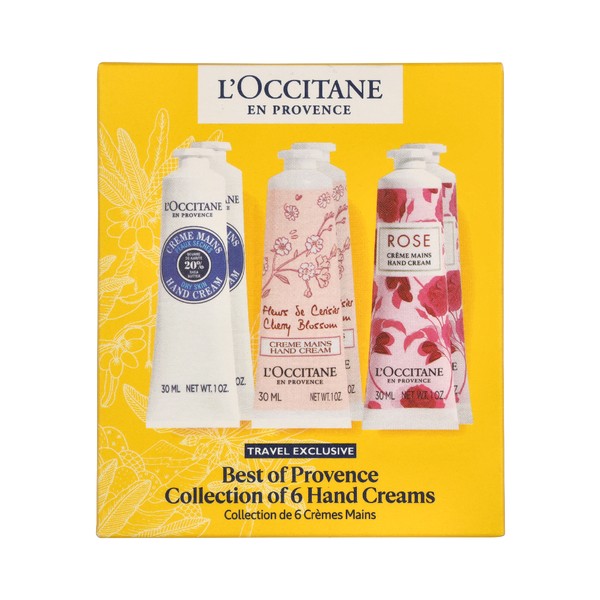 L'Occitane en Provence Darčeková sada krémov na ruky Best Of Provence 6 ks