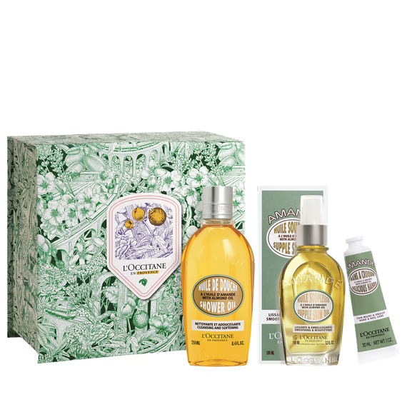 L'Occitane en Provence Dárková sada tělové péče Almond Body Care Gift Set