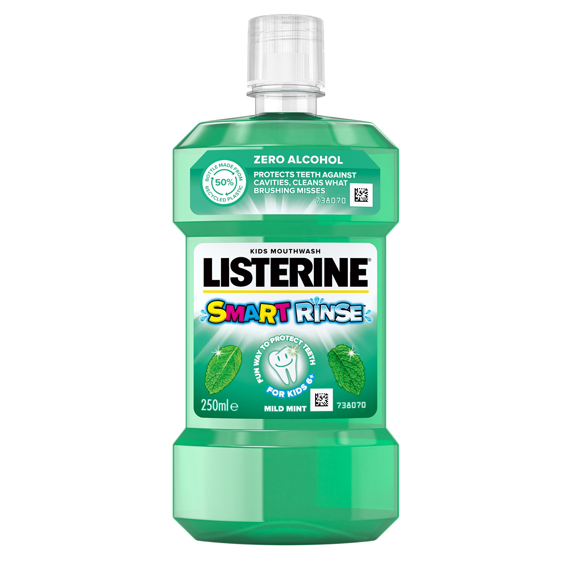 Zobrazit detail výrobku Listerine Dětská ústní voda s mentolovou příchutí Smart Rinse Mint 250 ml