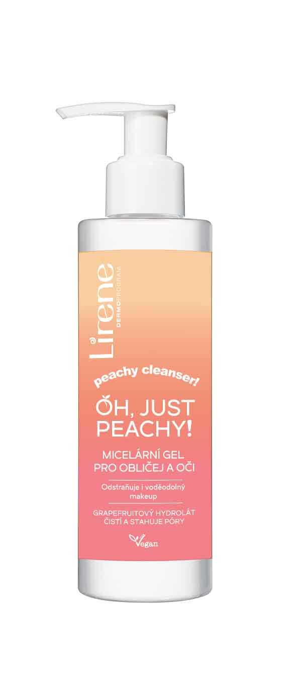 Lirene Micelární pleťový gel Peachy (Micellar Gel) 145 ml
