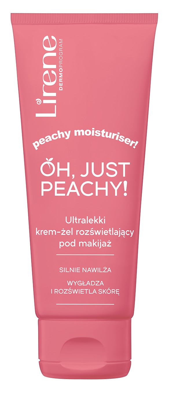 Lirene Rozjasňující krém-gel pod make-up Peachy (Brightening Cream-Gel) 50 ml