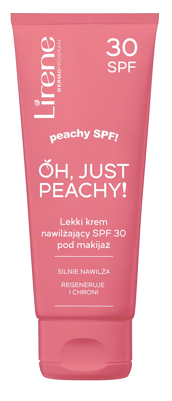 Lirene Ultralehký hydratační krém pod make-up SPF 30 Peachy 50 ml