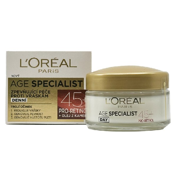 L'Oréal Paris Denný krém proti vráskam Age Specialist 45+ 50 ml