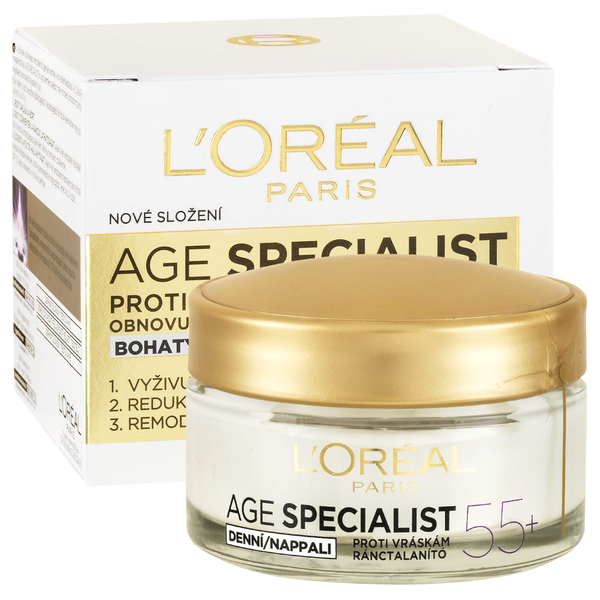 L'Oréal Paris Denný krém proti vráskam Age Specialist 55+ 50 ml