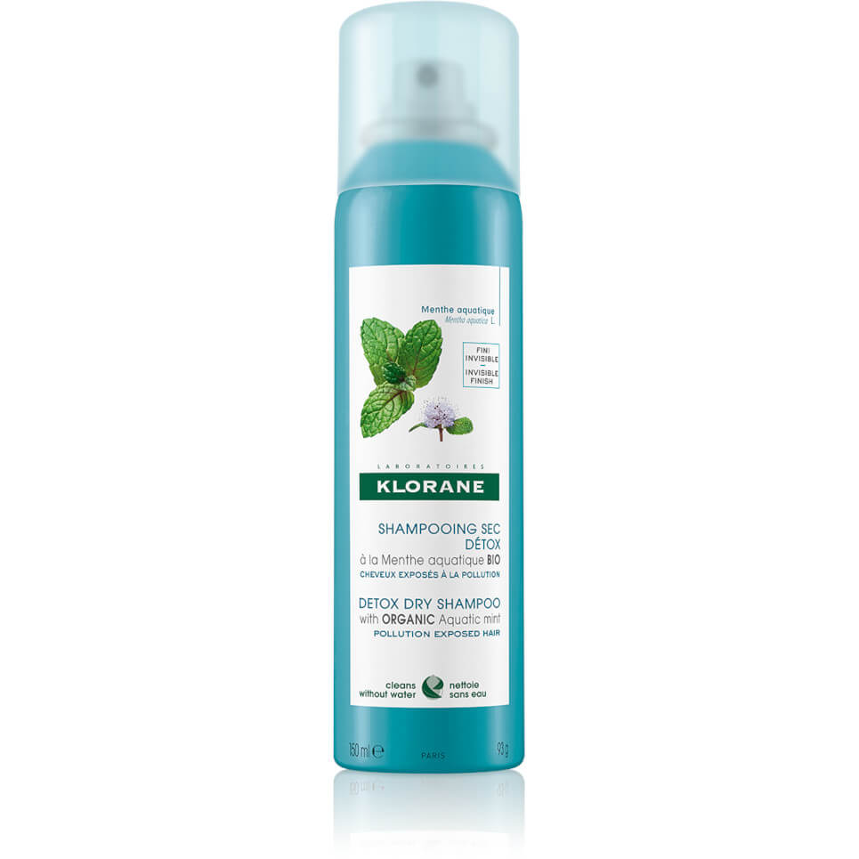 Klorane Detoxikační suchý šampon (Detox Dry Shampoo) 150 ml