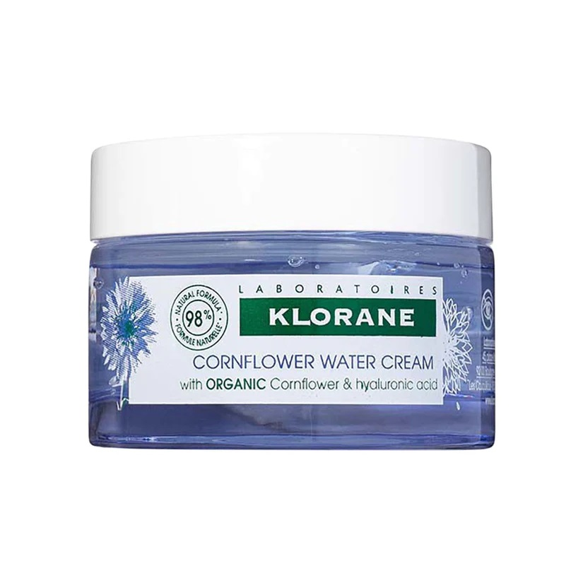 Klorane Hydra tačný krém na tvár s BIO nevädzou (Cornflower Water Cream) 50 ml