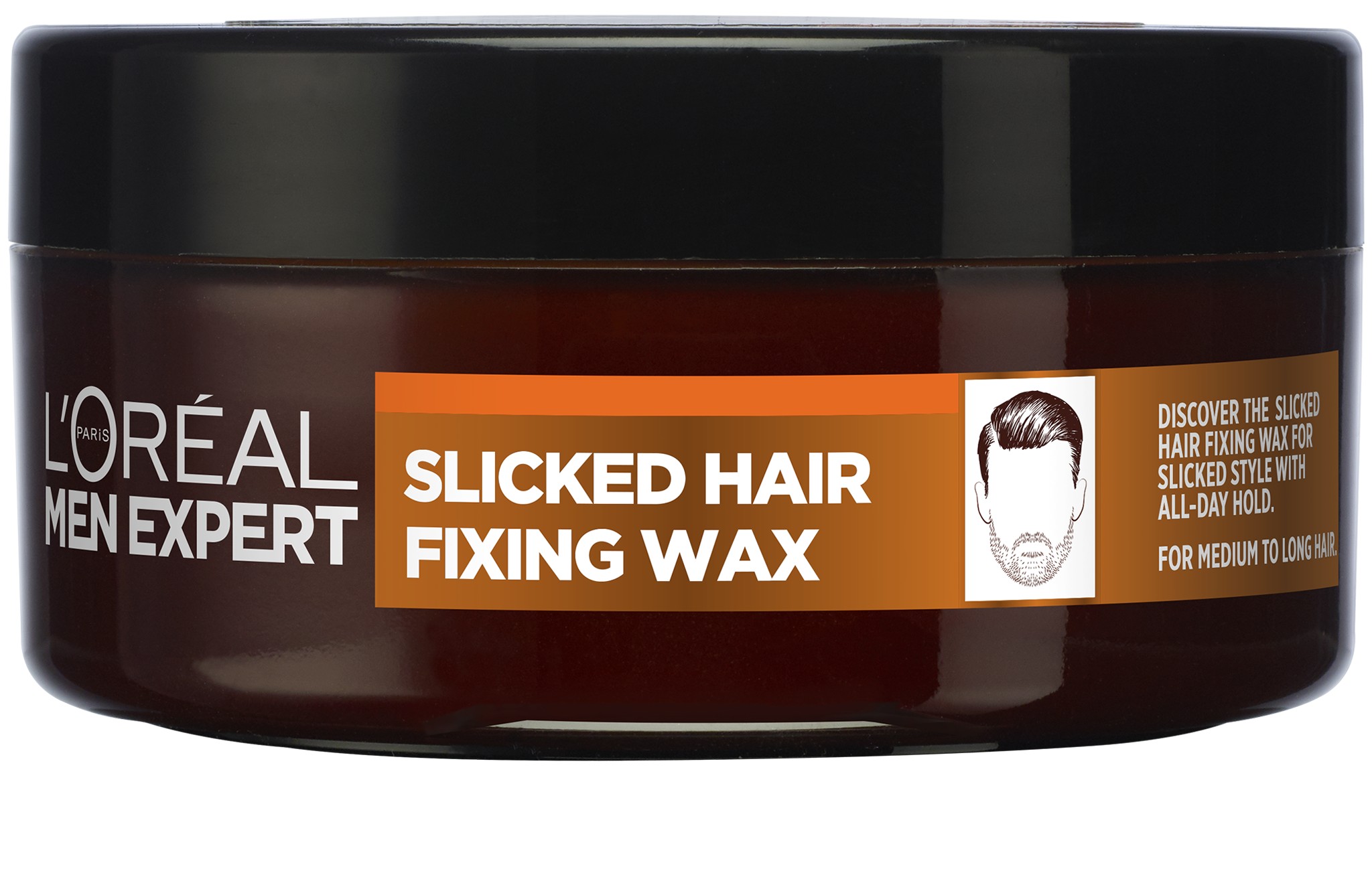 L´Oréal Paris Fixační vosk pro uhlazený vzhled vlasů Men Expert (Slicked Hair Fixing Wax) 75 ml