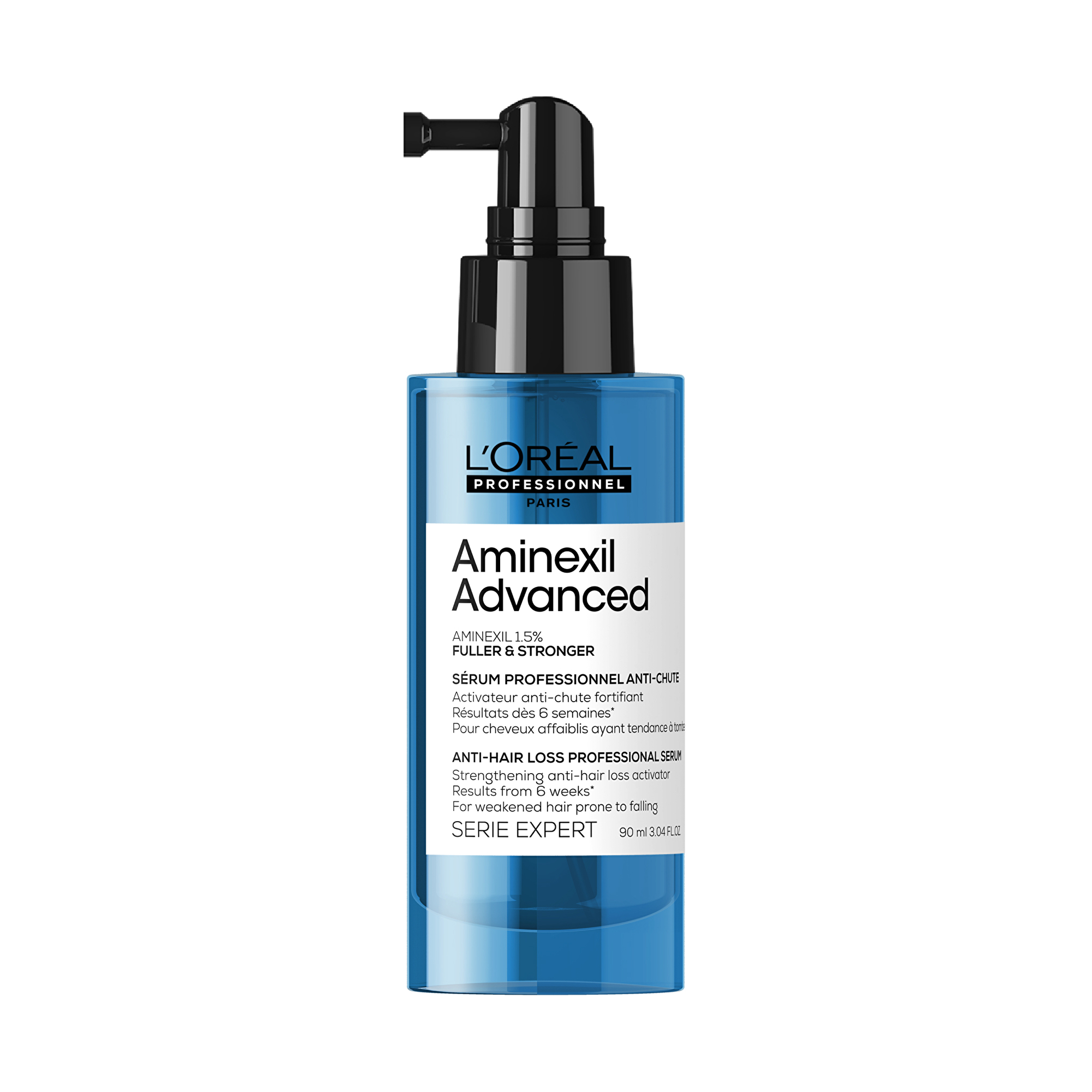 L'Oréal Professionnel Aktivační sérum proti padání vlasů Aminexil Advanced Fuller & Stronger Strengthening (Anti-Hair Loss Activator Serum) 90 ml