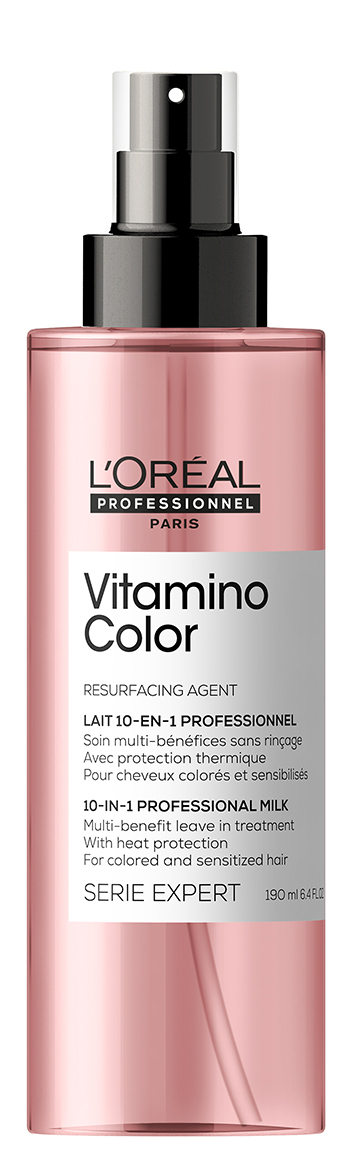 L'Oréal Professionnel Vitamino Color 10-In-1 Professional Milk 190 ml bezoplachová starostlivosť na farbené vlasy; na citlivú pokožku hlavy