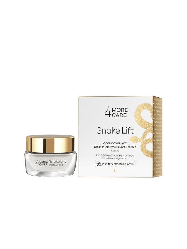 Levně Long 4 Lashes Noční pleťový krém s anti-age účinkem Snake Lift (Anti-wrinkle Face Cream) 50 ml