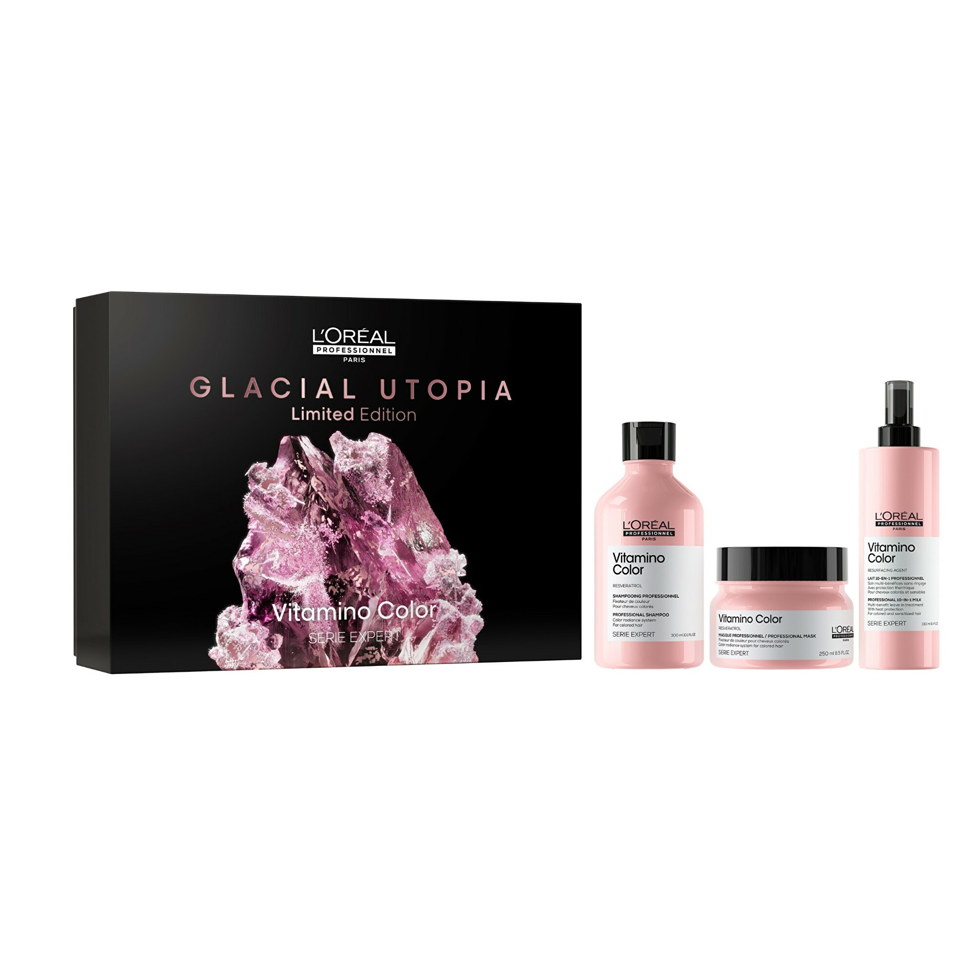 L´Oréal Professionnel Dárková sada péče pro barvené vlasy Vitamino Color Trio